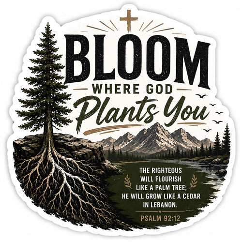 Bloom Where God Plants You