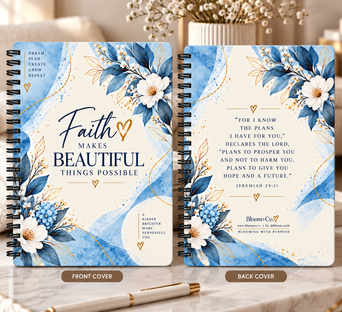Bloom+Co. Ready-to-Choose Faith Journals
