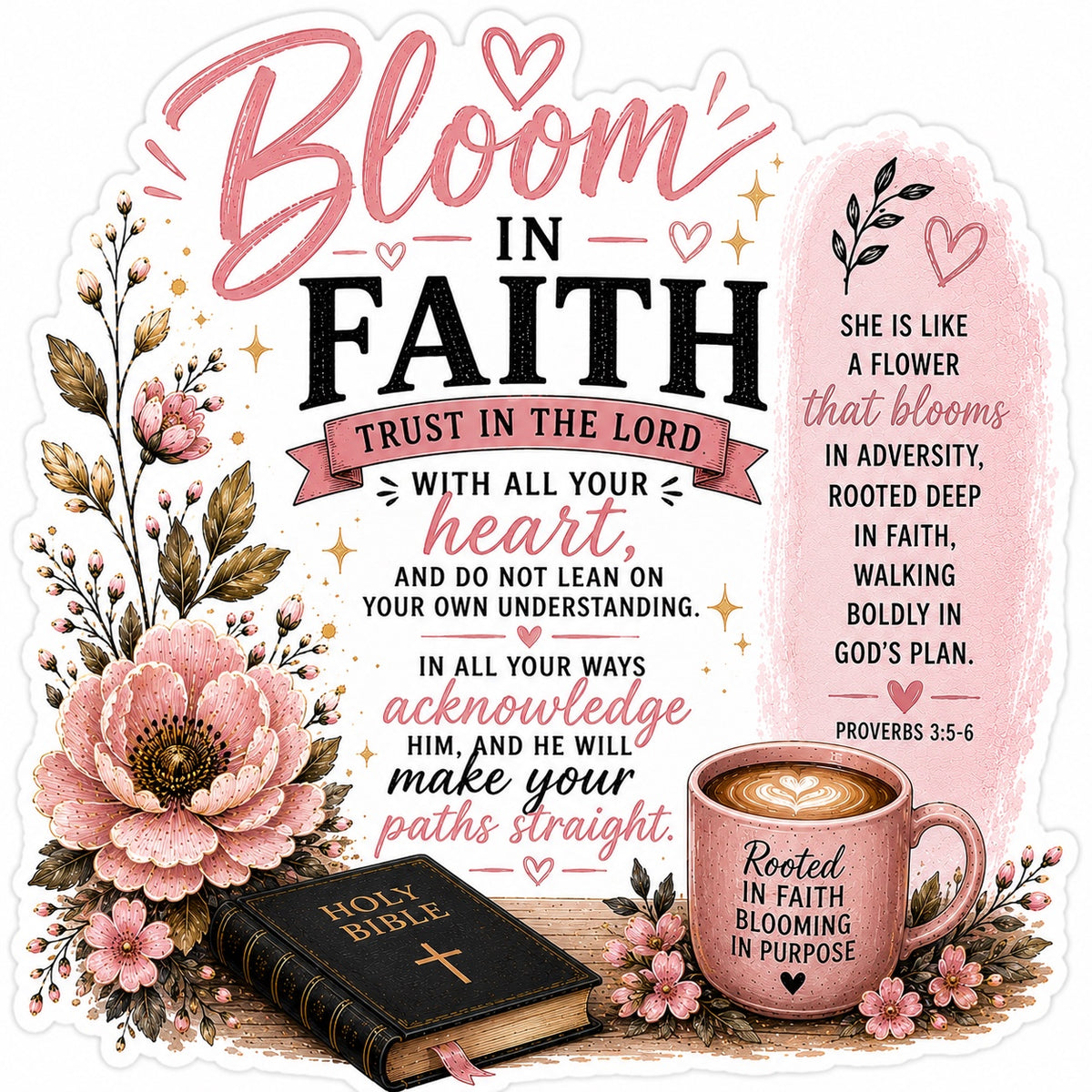 Bloom in Faith – Trust in the Lord