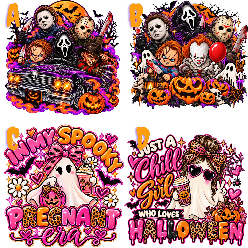 Bloom+Co Halloween designs sheet 1