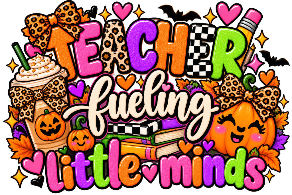 Teacher Halloween Teacher Fueling Little Minds design